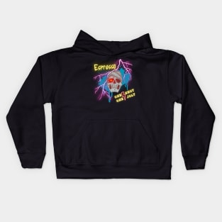 Espresso One Shot One Jolt Kids Hoodie